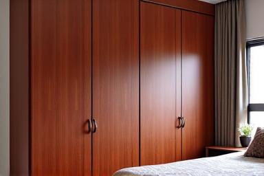 Custom Jarrah Wardrobe