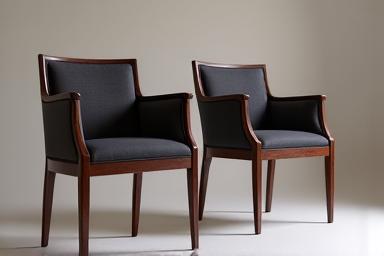 Solid Blackwood Dining Chairs