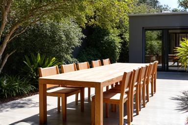 Spotted Gum Outdoor Dining Set