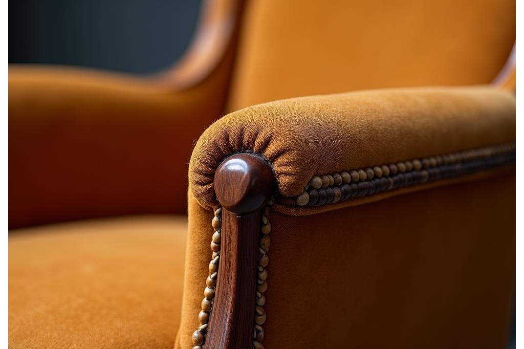 Reupholstered Armchair