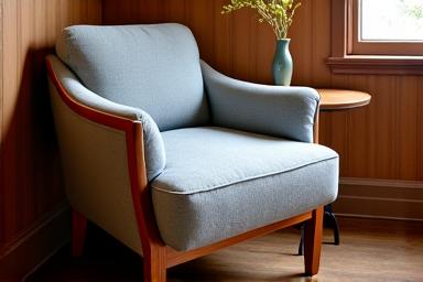 Reupholstered Armchair