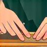 Icon representing crafting with precision
